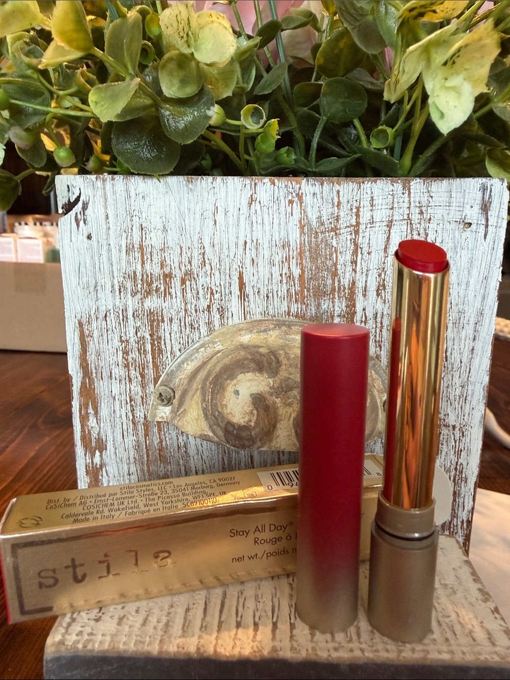 Stila Stay All Day Lipstick in color blow a kiss
